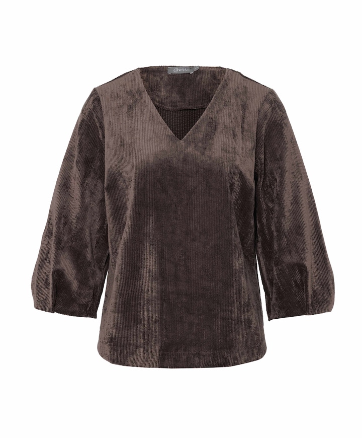 Dames blouse bruin