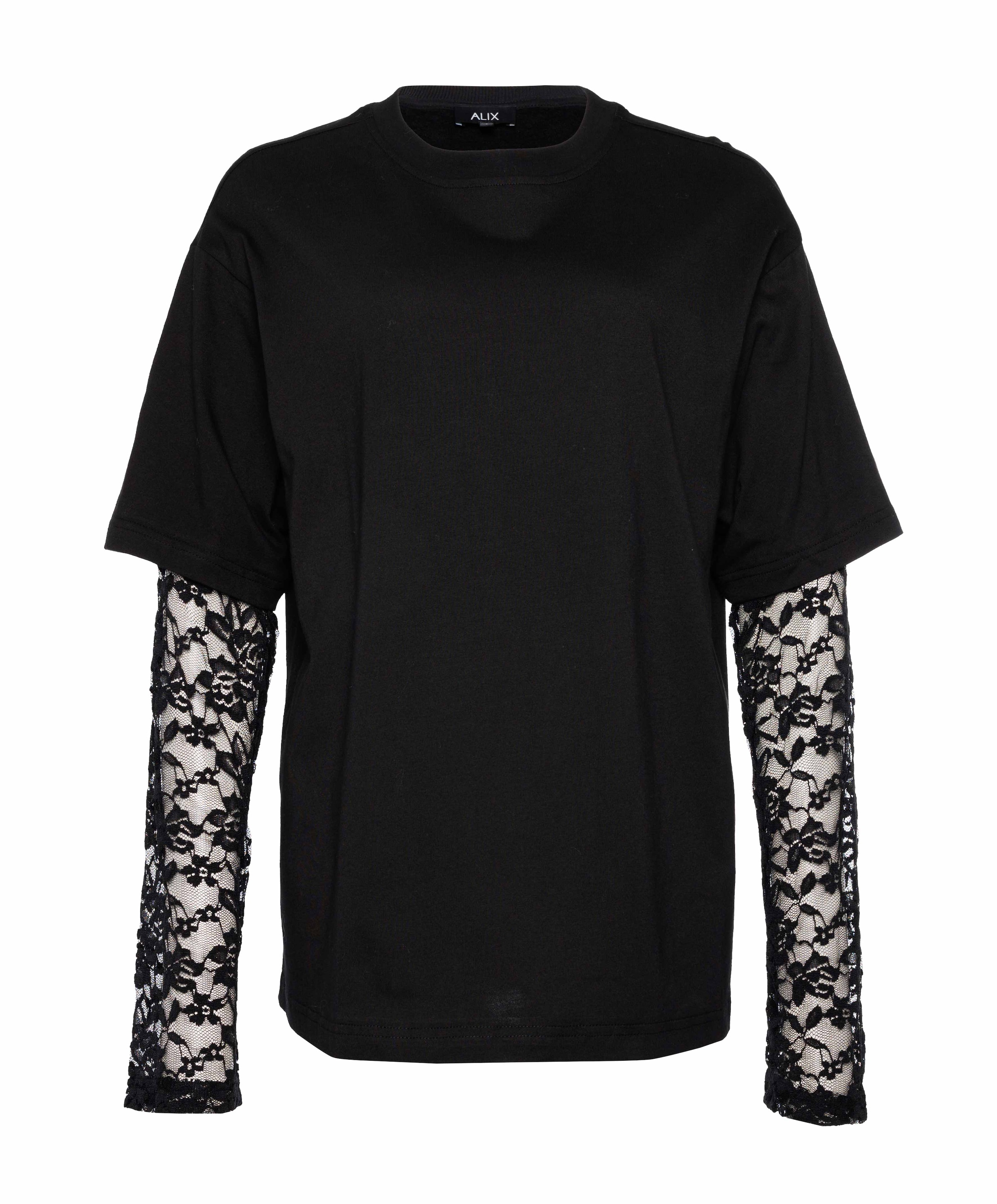 Dames longsleeve zwart