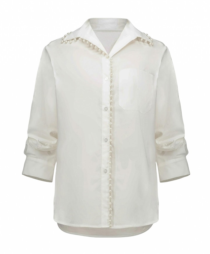 Dames blouse ecru