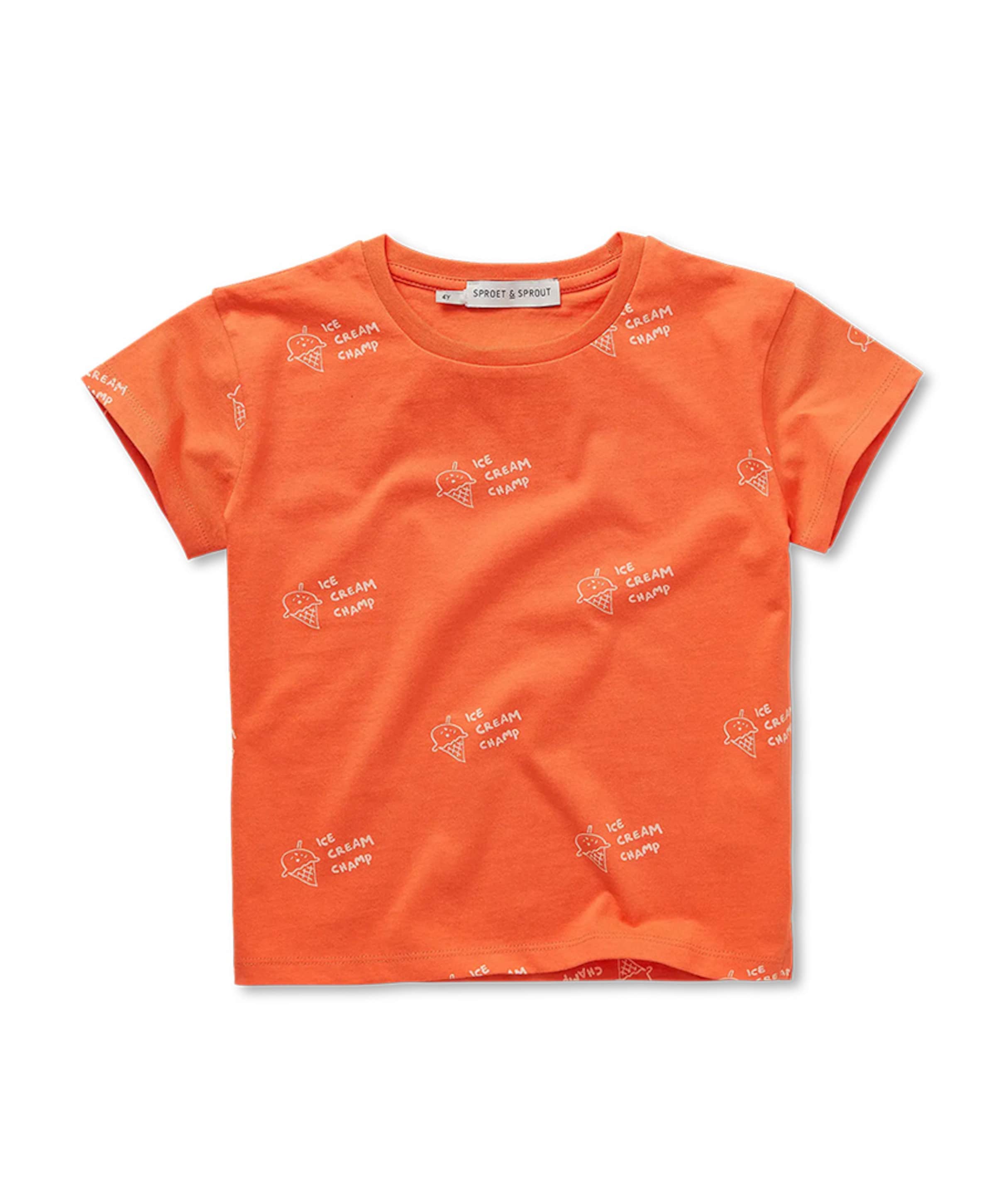 Jongens t-shirt oranje