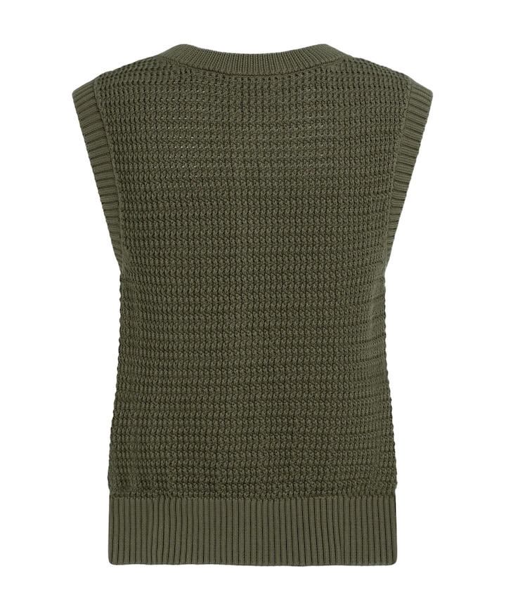 Dames gilet groen