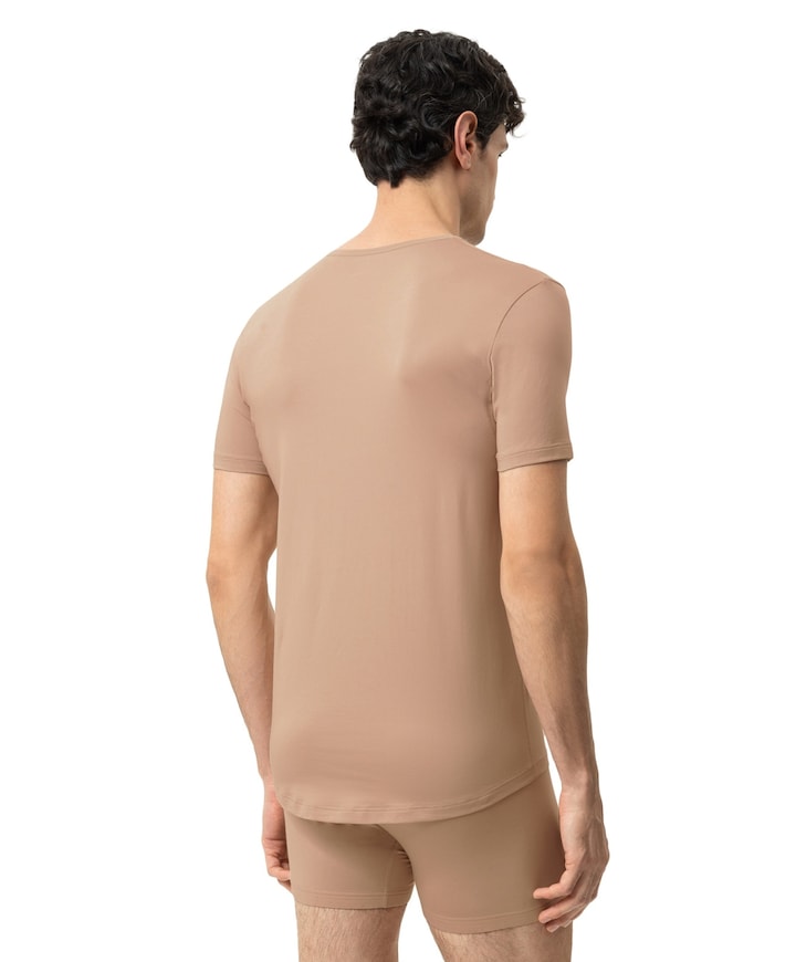 Heren T-shirt beige