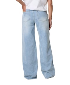 Bleach Distressed Patch Tall jeans blauw