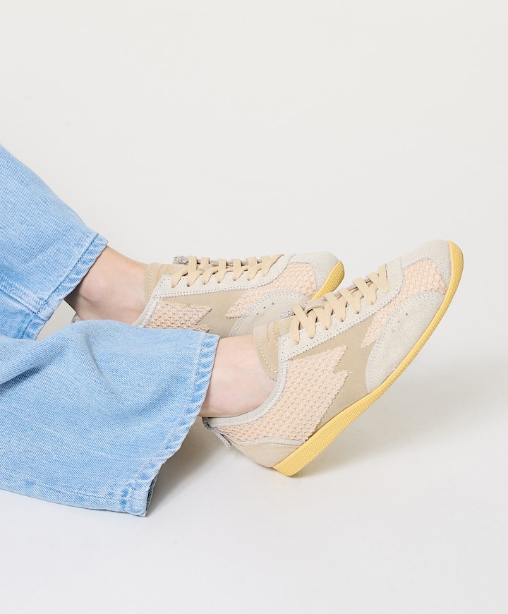 IKIGAI dames sneakers beige