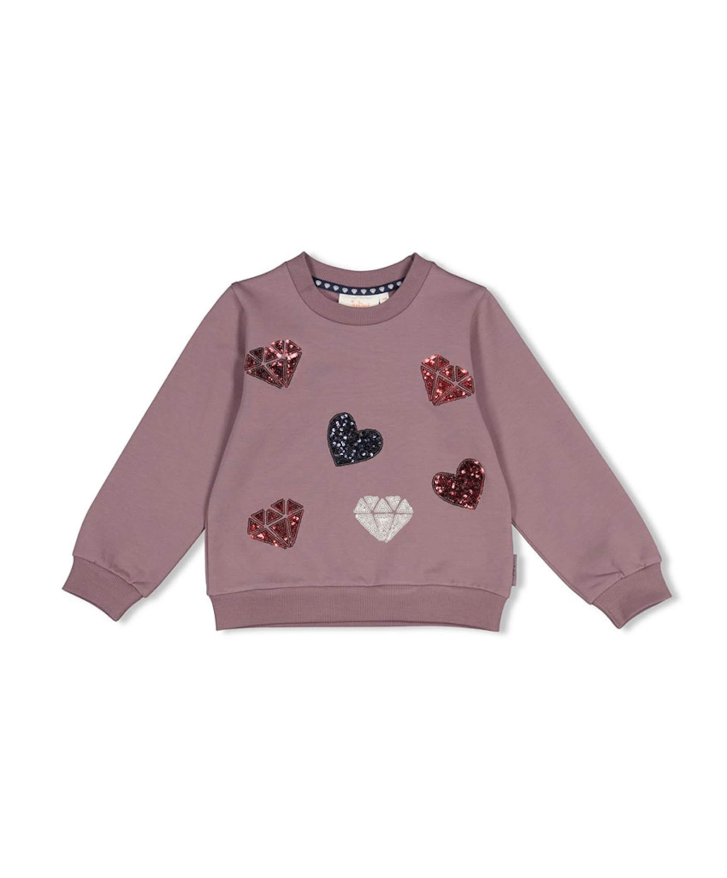 Meisjes sweater paars