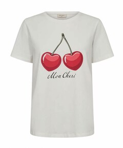 Dames T-shirt ecru