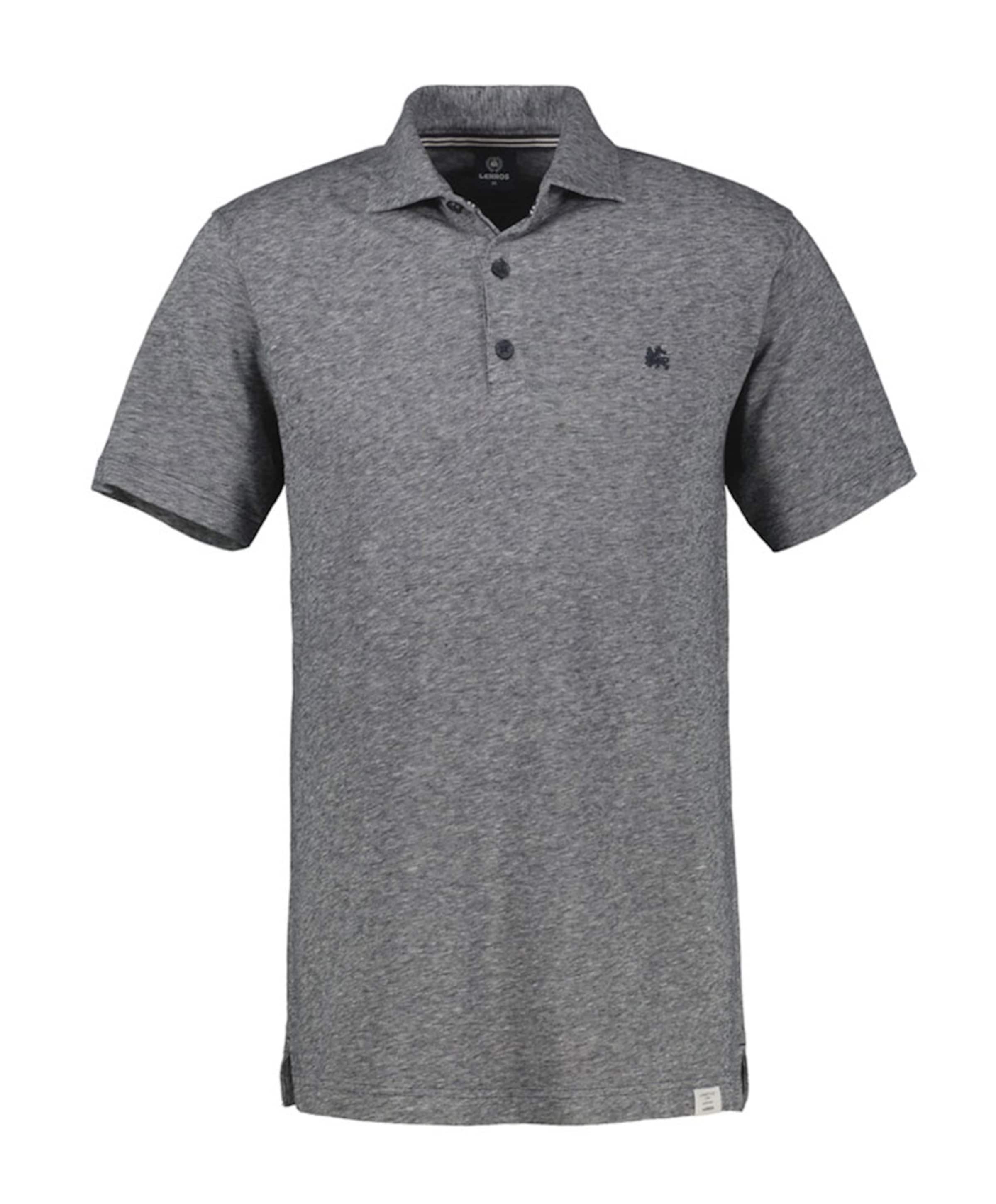 Heren polo blauw