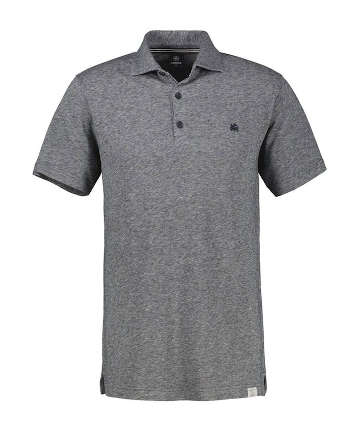 Heren polo blauw