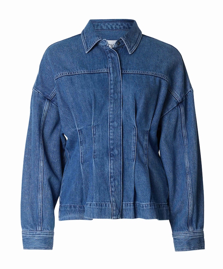 Dames blouse blauw