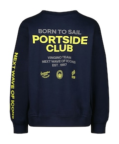 Jongens sweater blauw