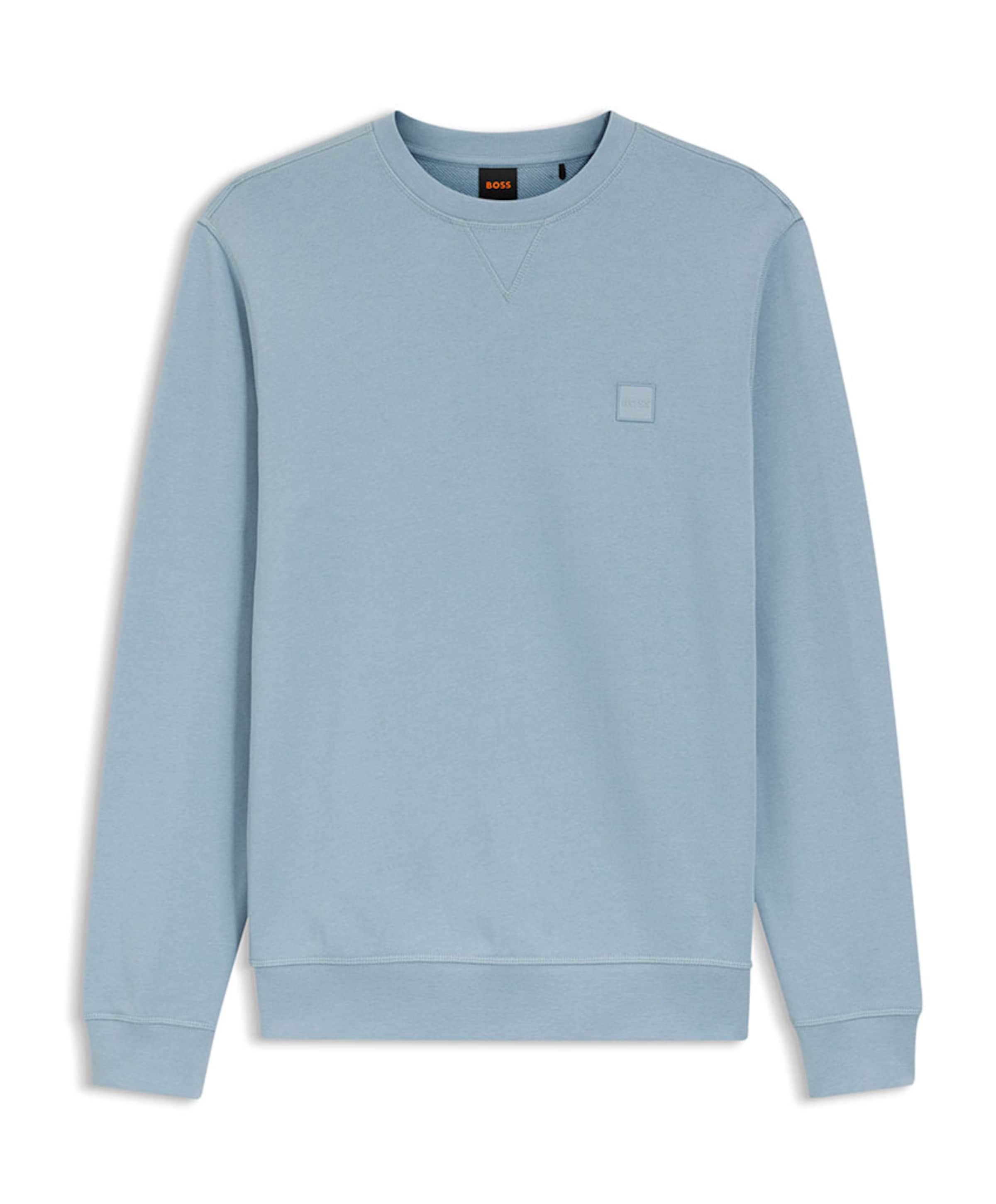 Heren sweater blauw