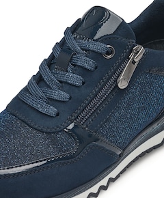 Women Lace-up dames sneakers blauw