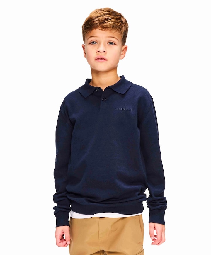 Jongens trui blauw