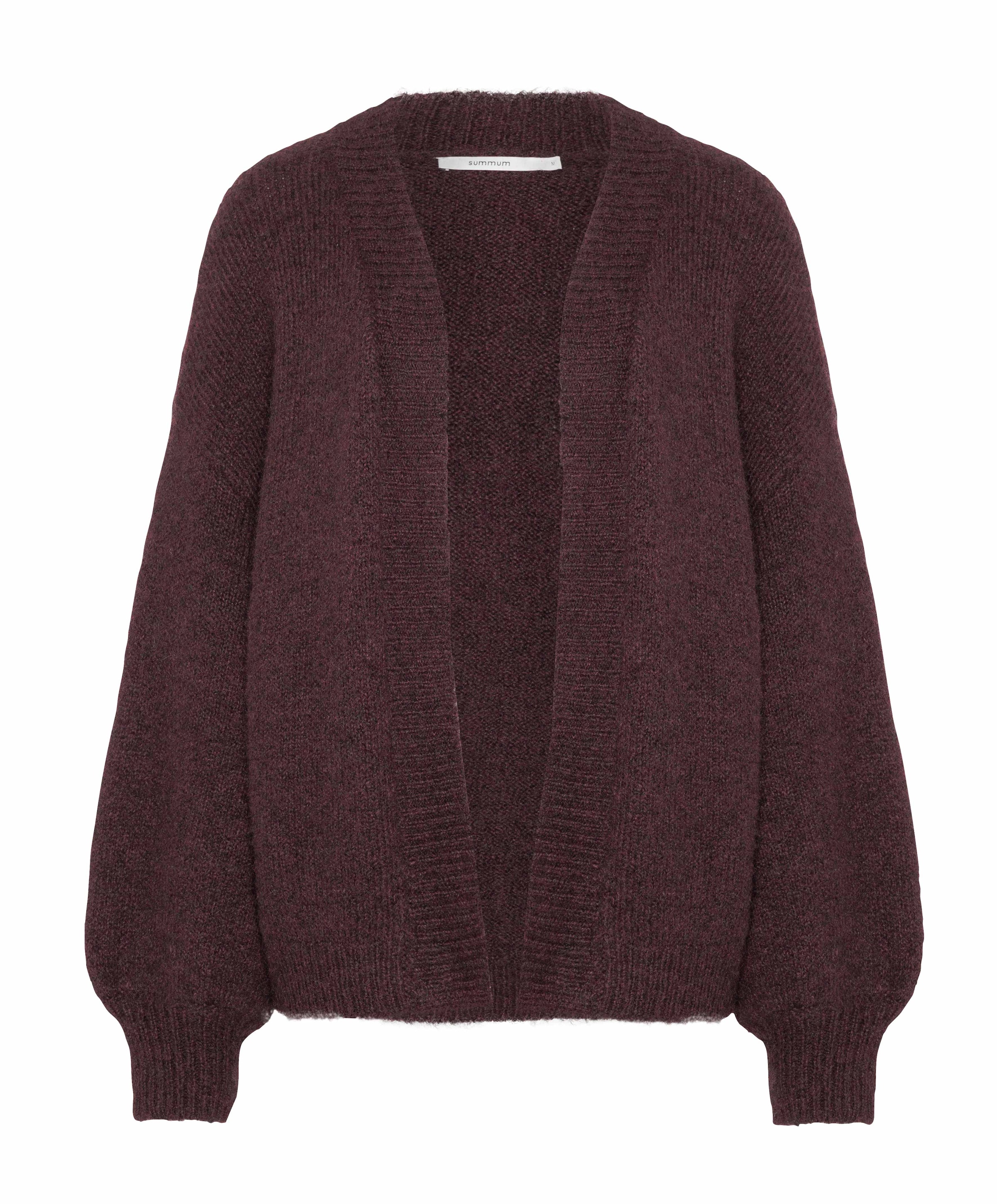 Dames vest bordeaux