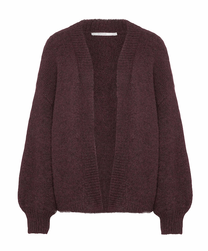 Dames vest bordeaux