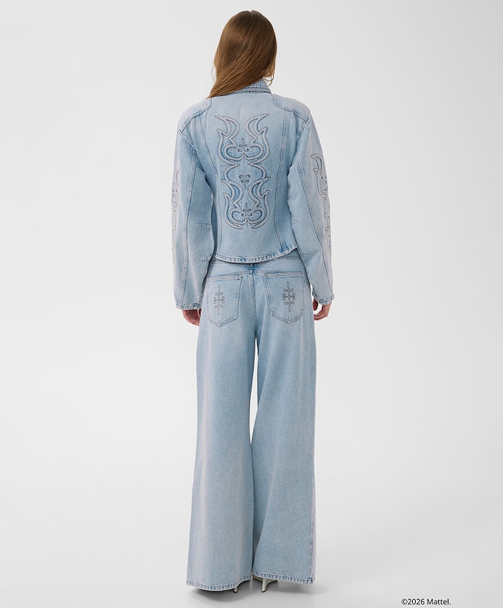 Dames spijkerjas  blauw