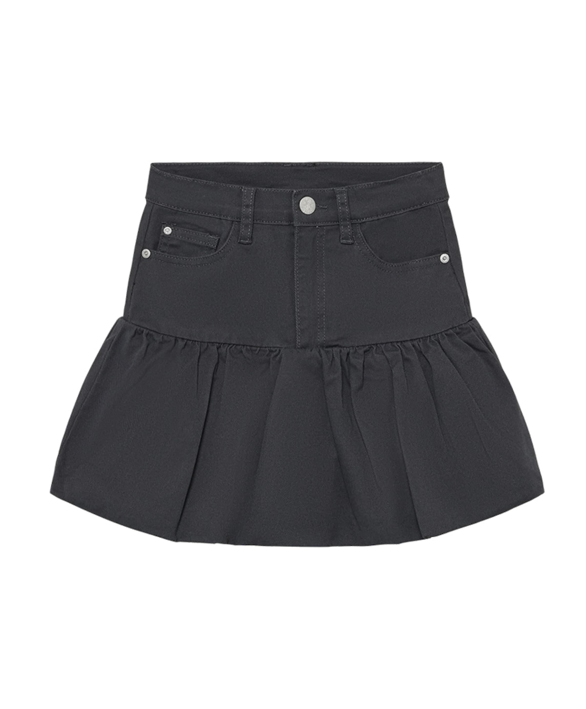 Meisjes rok grijs