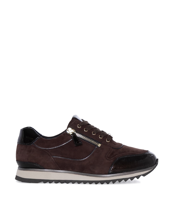 Roma dames sneakers bruin