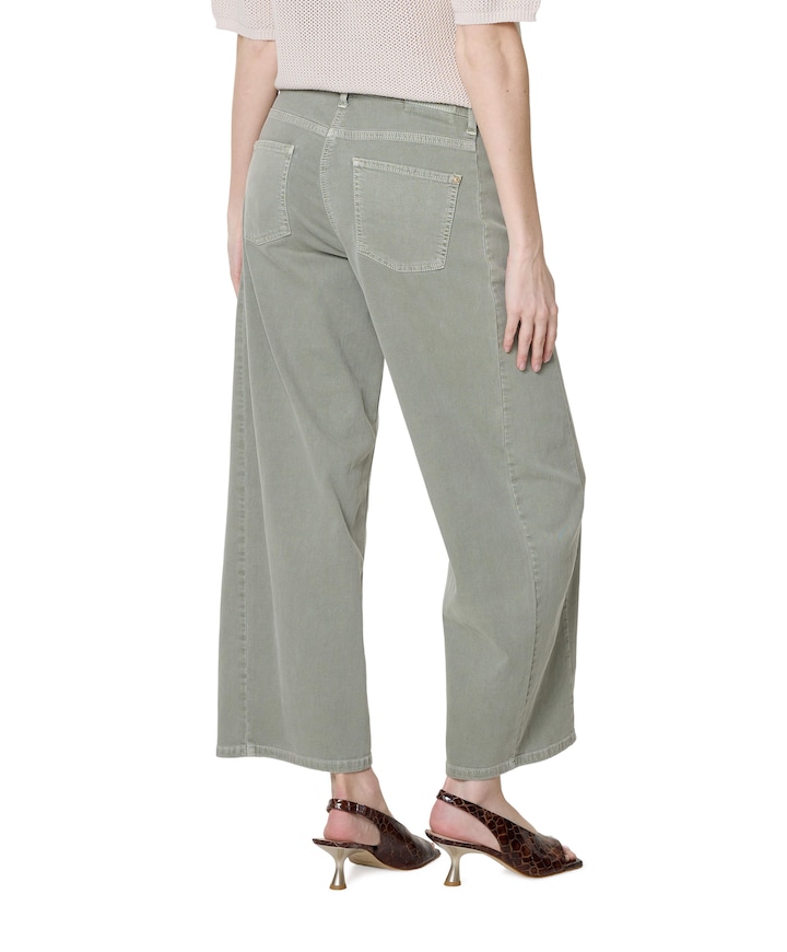 Oria dames jeans groen