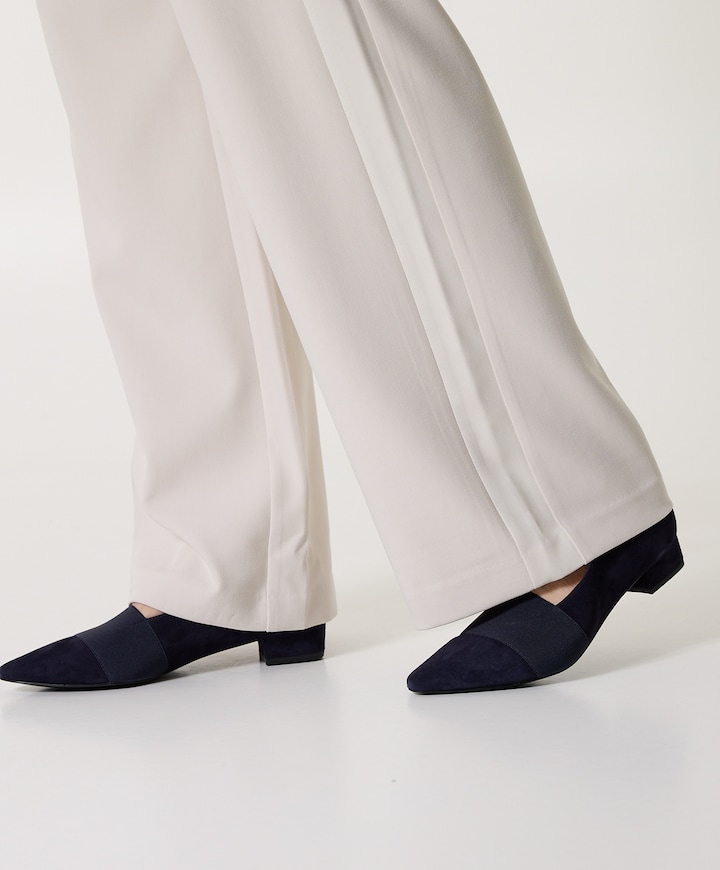 Women Slip-on pumps blauw