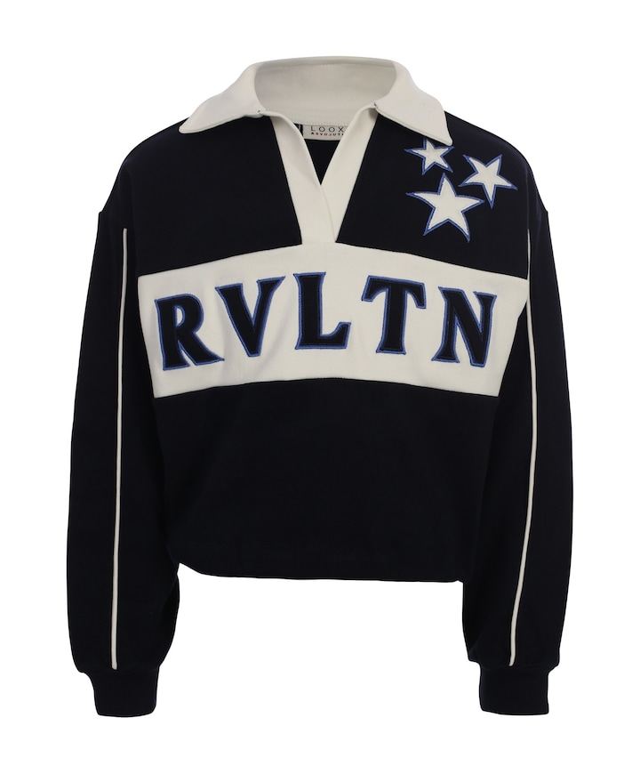 Meisjes sweater blauw