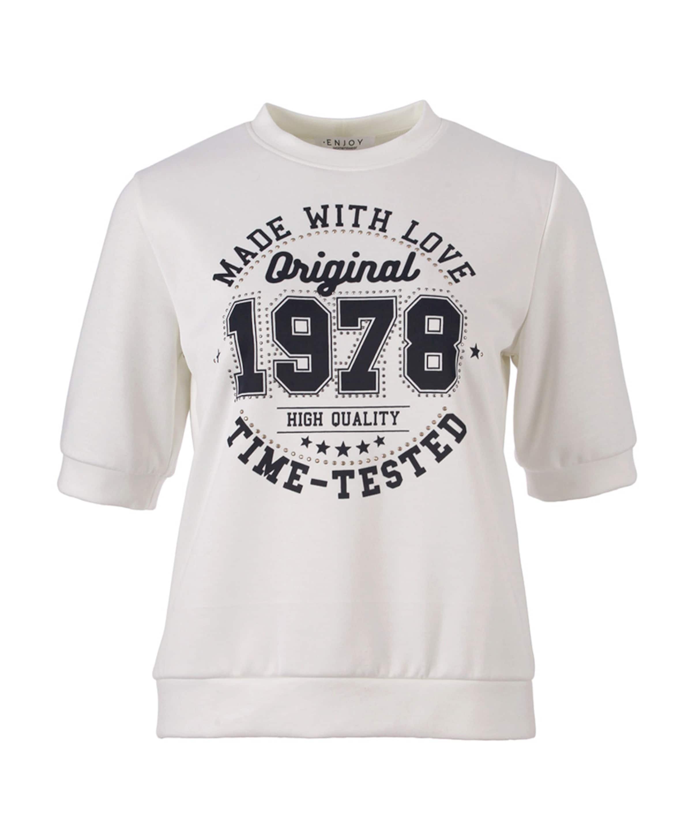 Dames T-shirt ecru
