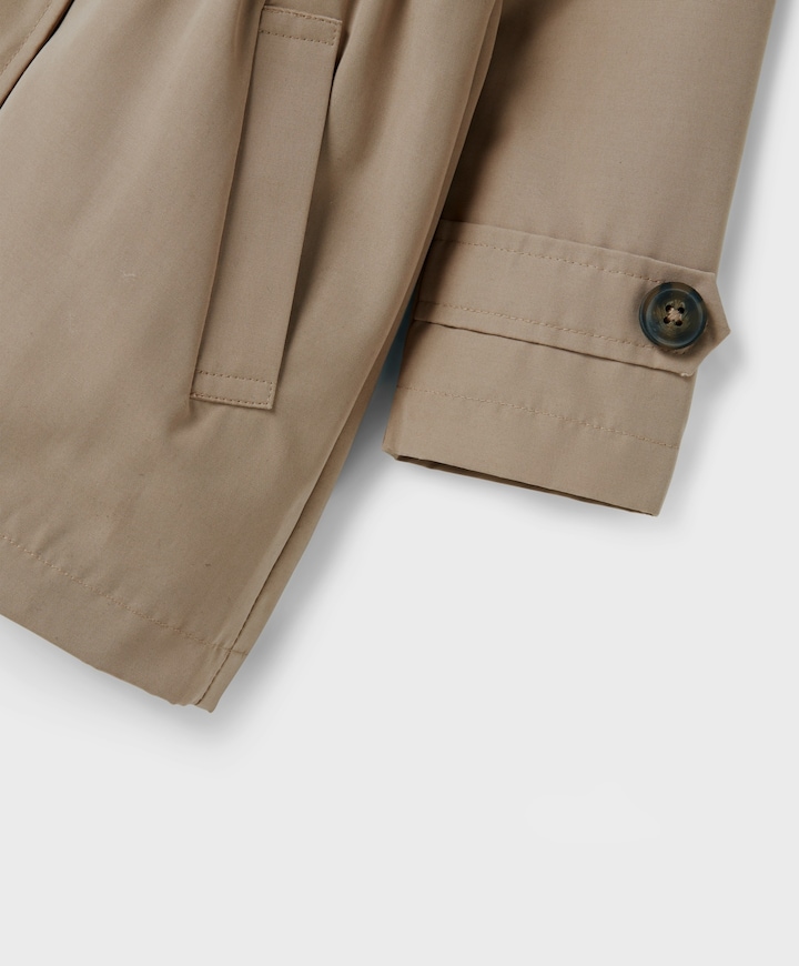 Meisjes jas beige