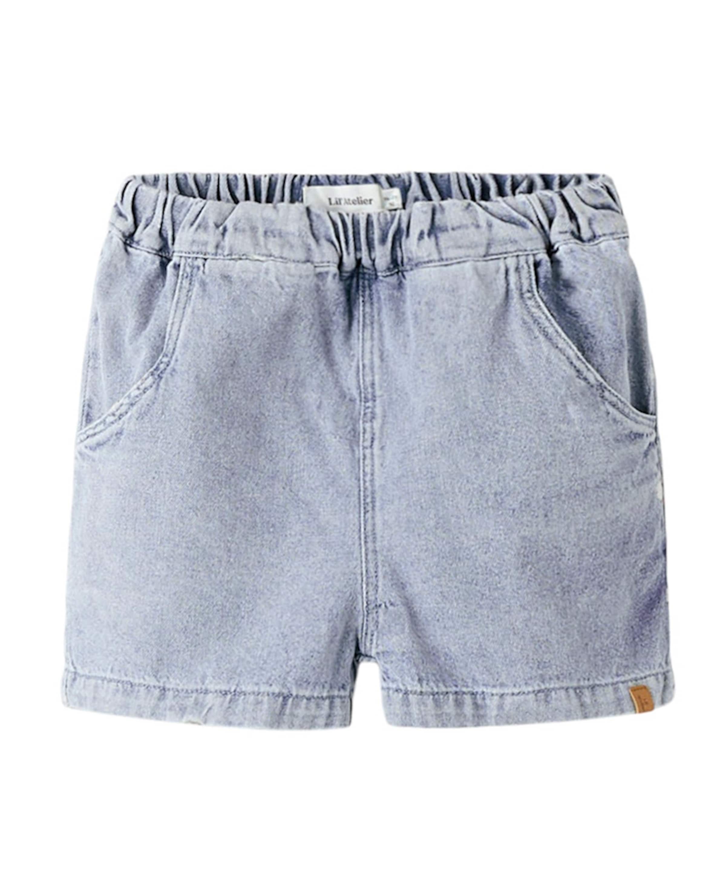 NBNRIVER LOOSE 2088-SV LIL meisjes korte broek blauw