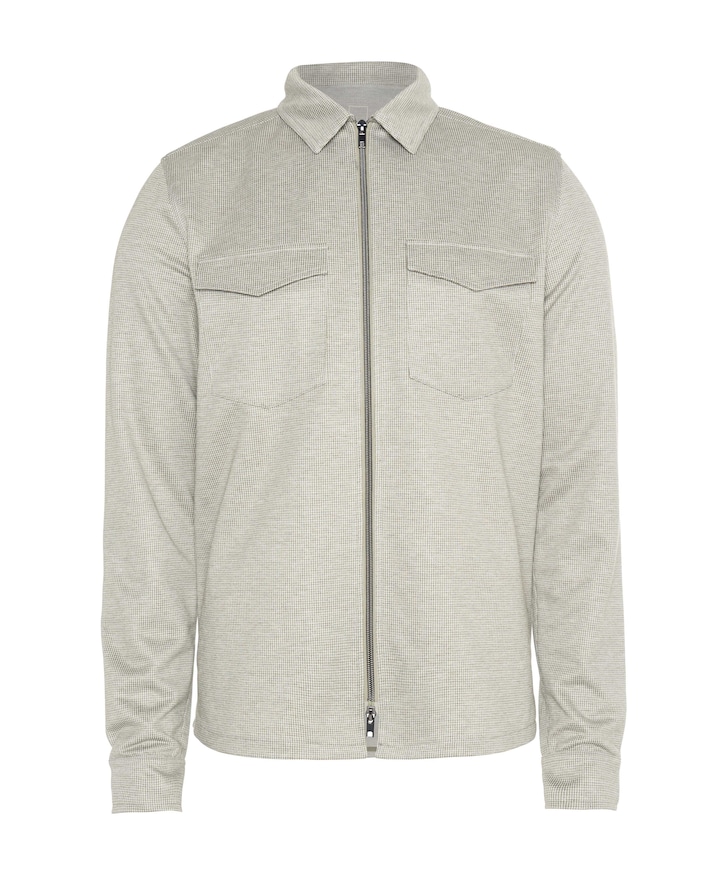 Heren overshirt bruin