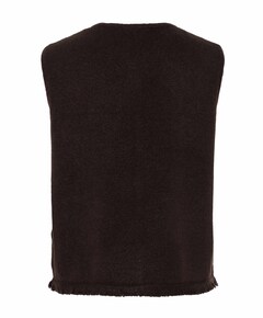 Dames gilet bruin