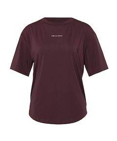 Dames t-shirt bordeaux
