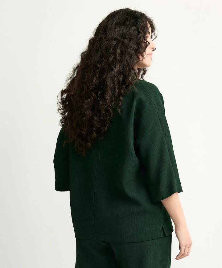 Dames blouse groen