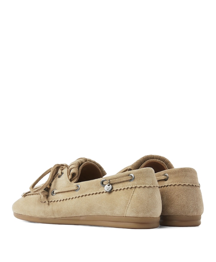 Dames mocassins June Loua beige