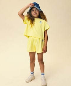 Meisjes T-shirt geel