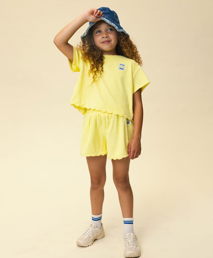 Meisjes T-shirt geel