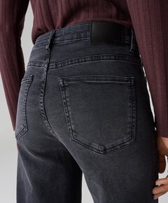Miva modern dames jeans grijs
