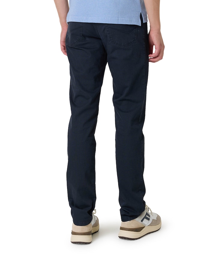 5-Pocket Modern Fit heren broek blauw