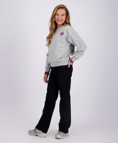 Meisjes sweater grijs