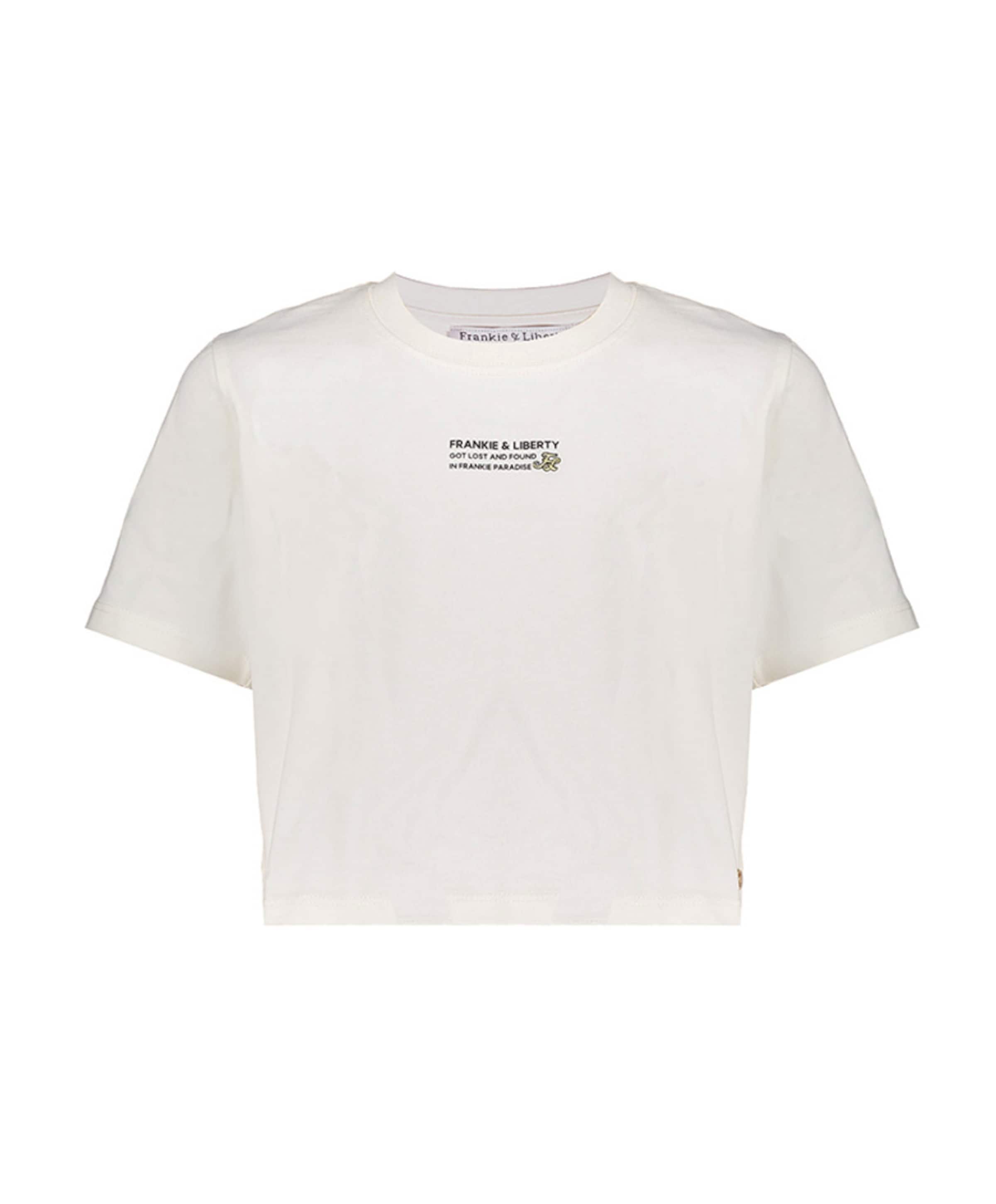 Meisjes T-shirt ecru