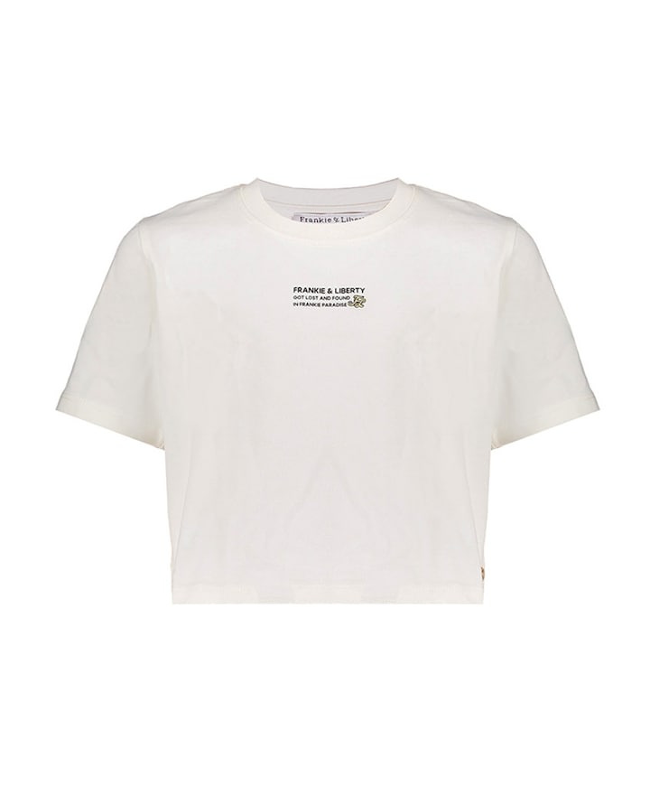 Meisjes T-shirt ecru