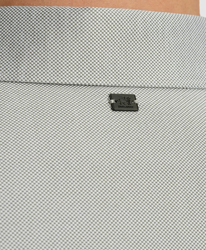 Overhemd lange mouw groen