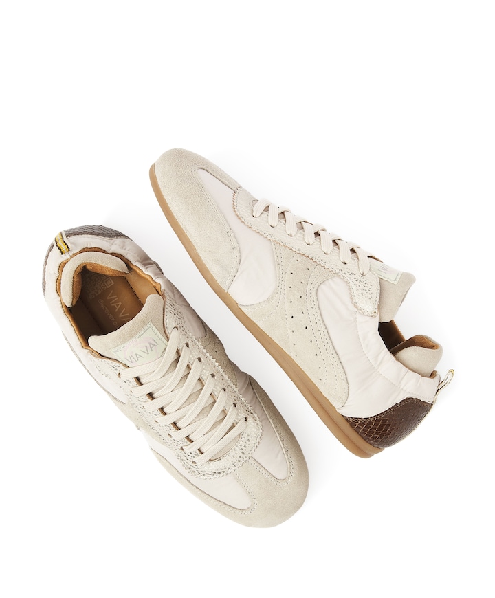 June Haylee dames sneakers beige