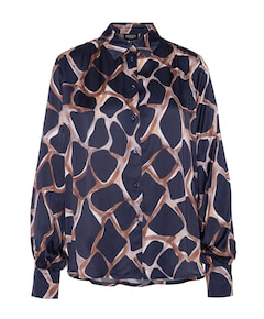 Dames blouse blauw