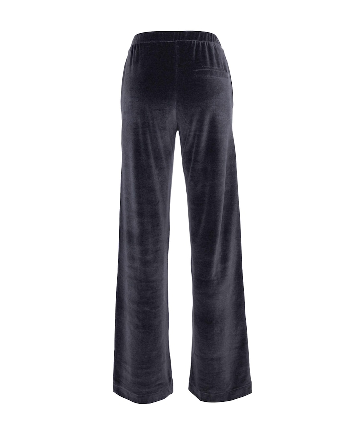 Pants Velour dames broek grijs
