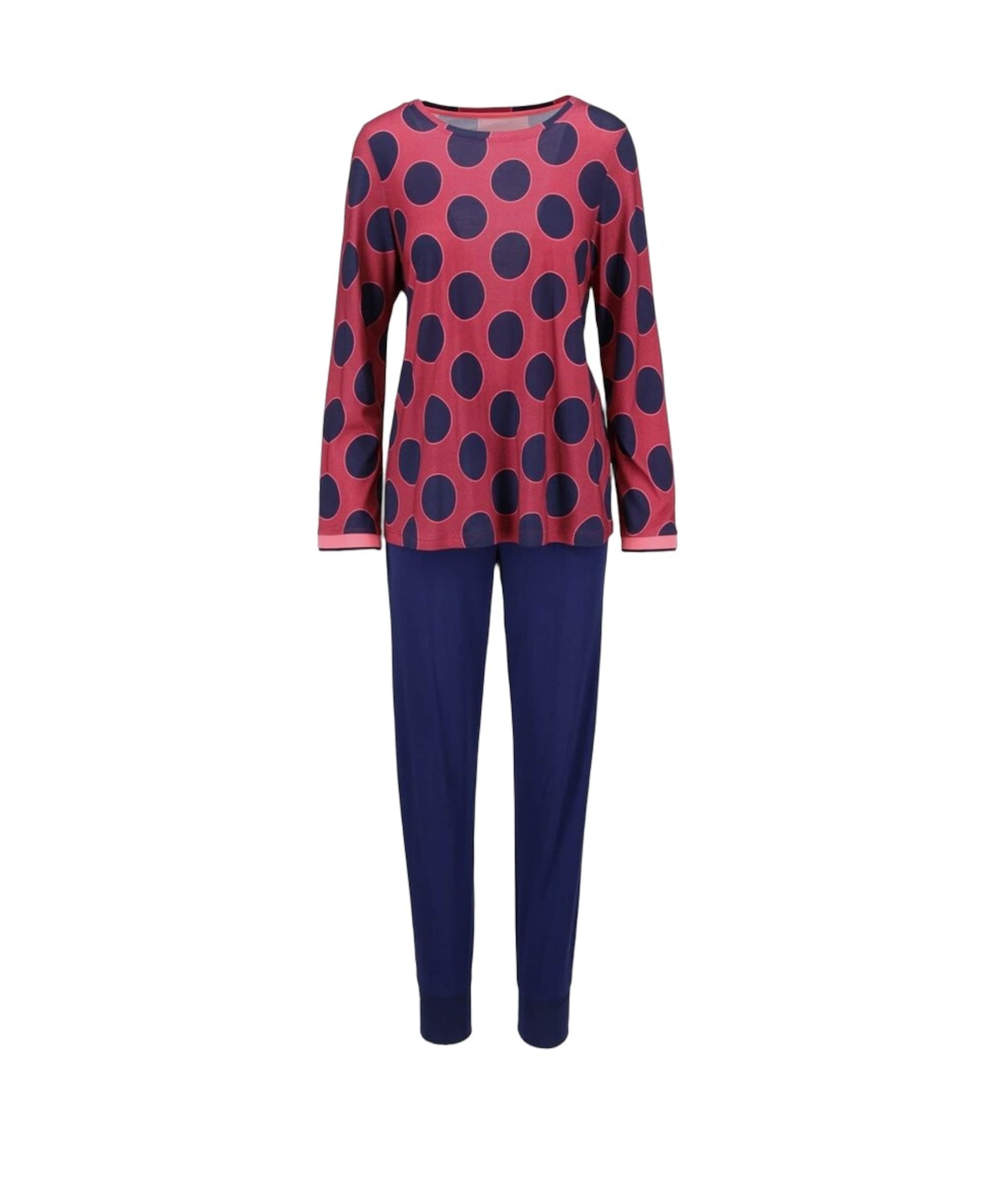 Dames pyjamaset bordeaux
