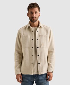 Heren overshirt ecru
