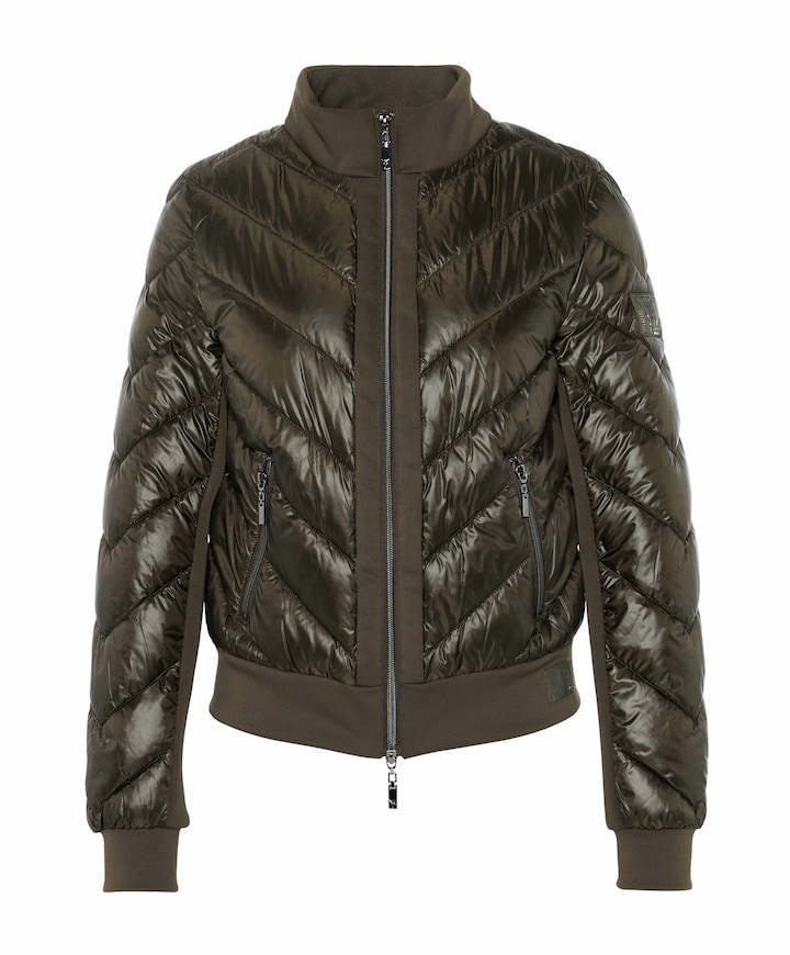 Dames jas groen