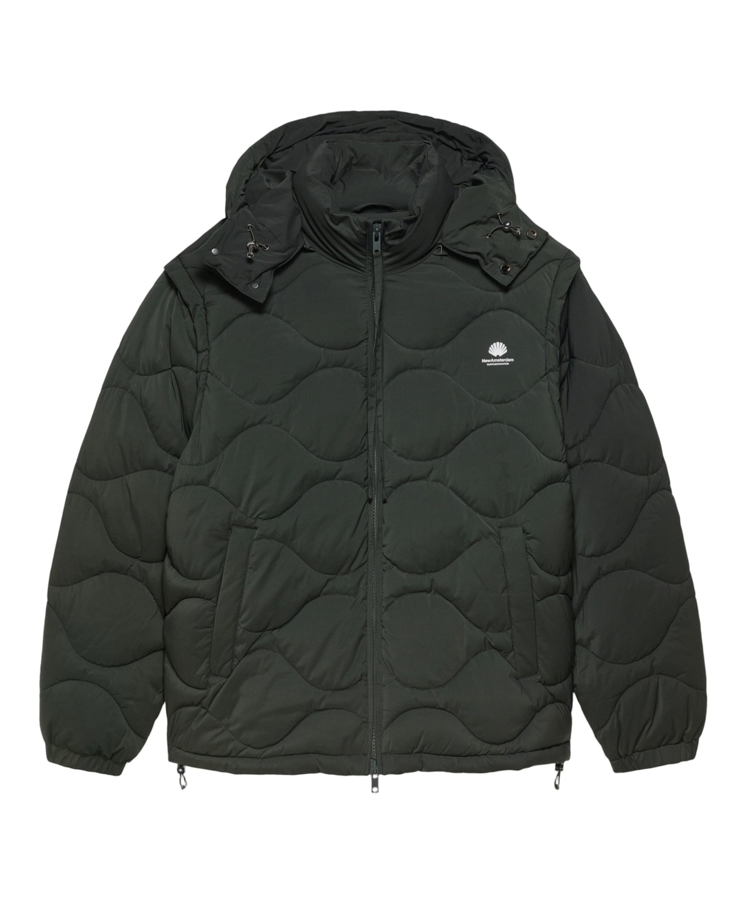 Heren jas groen
