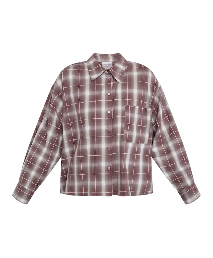 Dames blouse rood