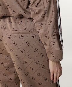 track monogram dames broek beige